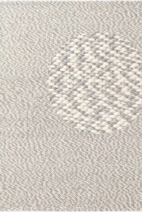DYWAN wełniany do salonu 160x230cm w kolorze kremowo szarym ,Elle Decoration LYON BEANS