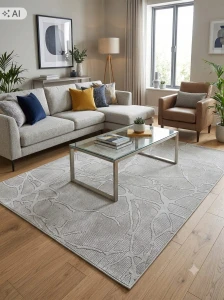 Dywan do salonu 175x240cm, wielokolorowy ,miękki włosie, pluszowe