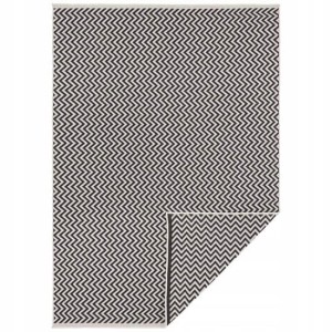 Dywan geometryczny płasko tkany na taras 80x150 cm