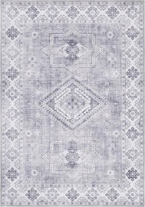 Dywan szary do salonu Nouristan Asmar 200x290 cm