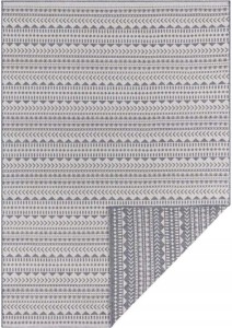 Dywan na taras, Pytha szary dwustronny 200x290 cm
