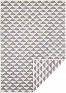 Dywan na taras Tahiti szaro kremowy 120x170 cm