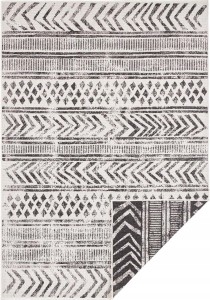 Czarny dywan boho sznurkowy, Biri 120x170 cm