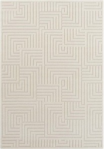 Kremowy dywan premium, z wzorem Manipu 80x150 cm