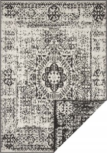 Czarny dywan na taras, Danao 120x170 cm
