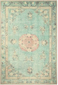 Zielony orientalny dywan Tapeso 200x290cm