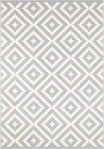 Szaro kremwy nowoczesny dywan Hanse Home 80x150cm