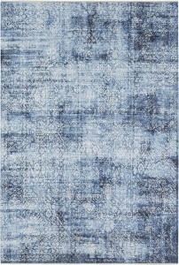 orientalny niebieski dywan Nouristan Tabriz Bela 160x230cm