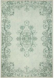Orientalny zielony dywan Tapeso Rosa 160x230cm