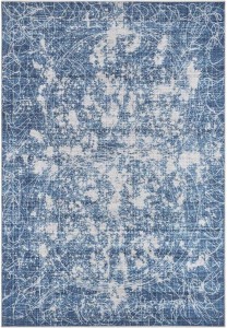 Orientalny niebieski dywan Tapeso Abstractive 160x230 cm